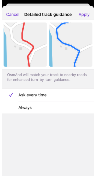 Navigation Settings