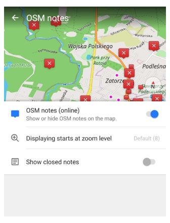 OSM editing layer Android 2