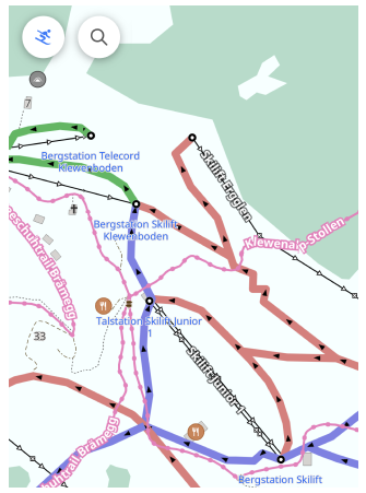 Ski maps plugin map style iOS