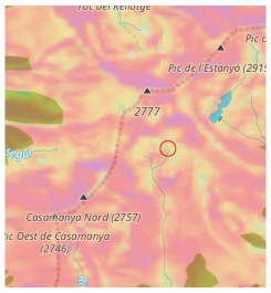 المنحدرات على آي أو إس
