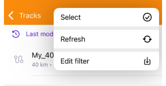 My places Managing Smart Foldersn iOS