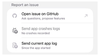قائمة الخرائط على iOS