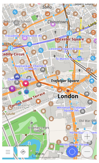 Configure map example iOS