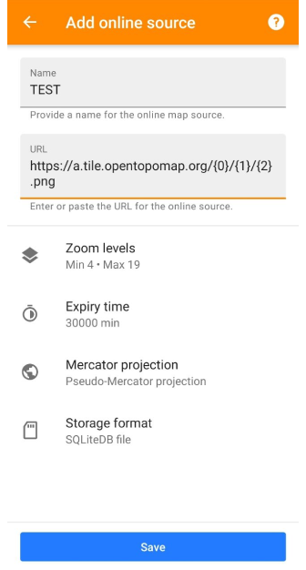 Online-Quelle hinzufügen