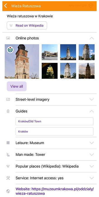 Reiseführer iOS