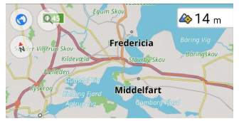Höhen-Widget Android