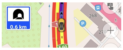 Warnungs-Widgets Tunnel Beispiel
