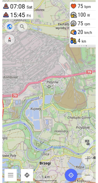 Widgets für externe Sensoren Android
