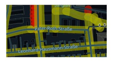Kartenparameter - Straßenbeleuchtung