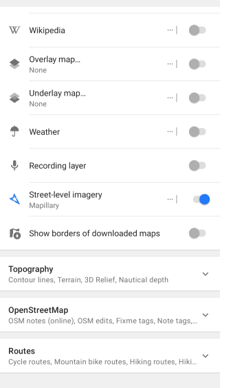 Mapillary-Plugin Android