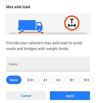 Navigation Settings Android
