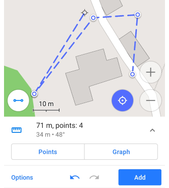 Route planen Android