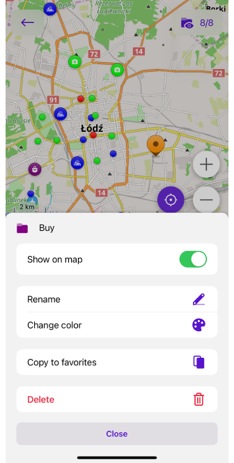 Suchmenü Reiseführer