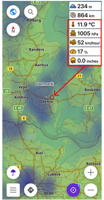 Wetter-Widgets auf iOS