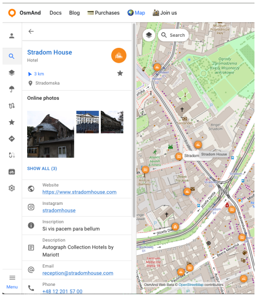 Menú contextual de PDI