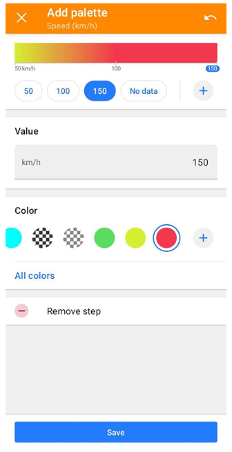 Editor de paletas de color 