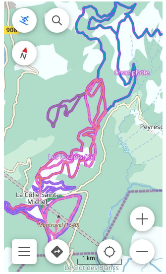 Rutas habilitadas en iOS