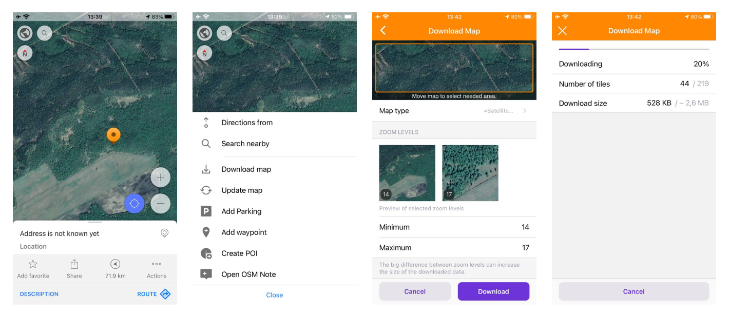 Descargar teselas iOS