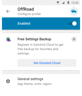 Funciones de la carpeta de Favoritos android