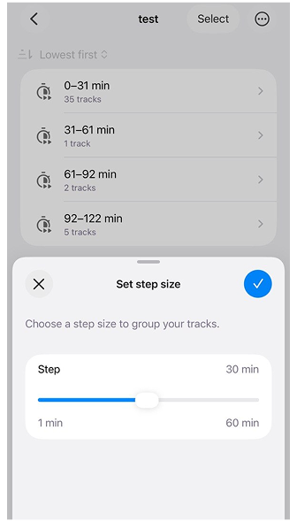 Gestión de Carpetas Inteligentesn iOS
