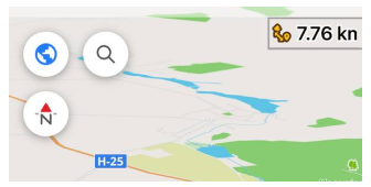 Widget de distance à la cible 2 iOS