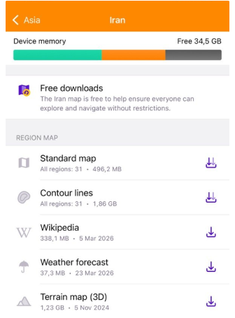 Accès d'urgence iOS