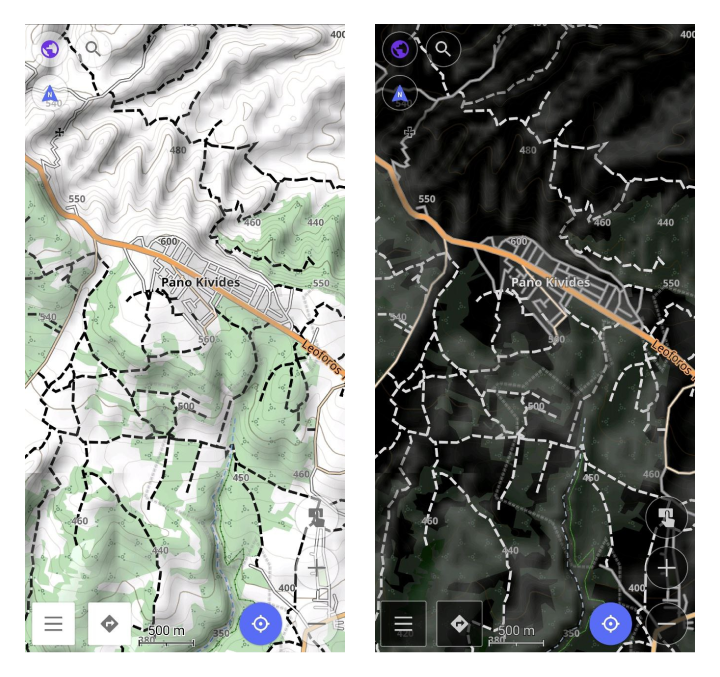 Style de carte Tout-terrain