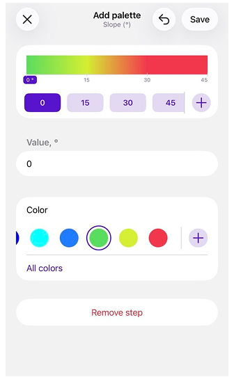 Modifier le jeu de couleurs
