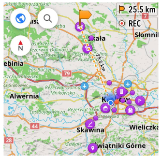 Marqueur de navigation iOS