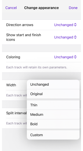 Modifier l&#39;apparence