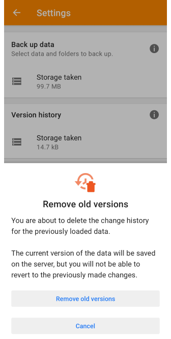 Modifiche OsmAnd Cloud
