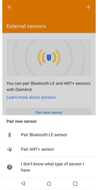 Plugin Sensori esterni