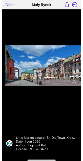 Menu Galleria – iOS