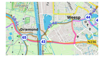 Percorsi mappa - percorsi ciclabili