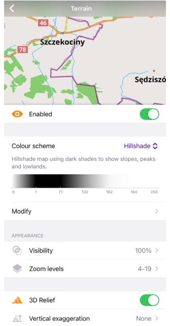 Modifica schema di colori
