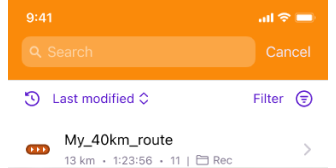 Tracce I miei luoghi