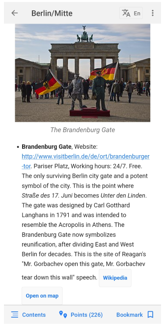 Guide di viaggio combinate con Wikipedia 1