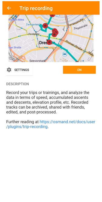 Instellingen plugin Android 1