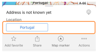 Actie vectorkaart downloaden iOS