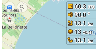 Camerapositie widgets