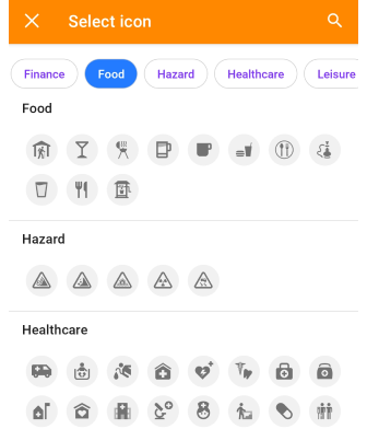 Mijn plaatsen favorieten android