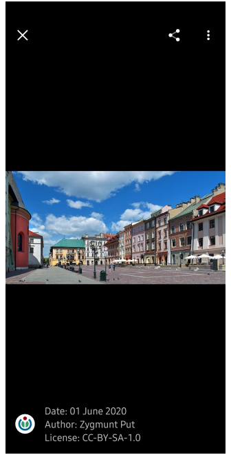 Galerijmenu ��– Android