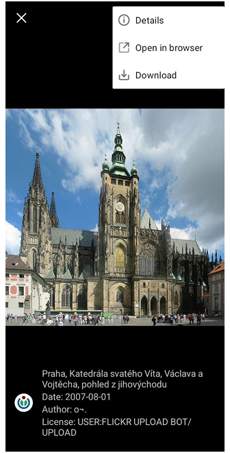 Galerijmenu – Android