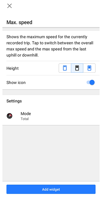Max Snelheid Android