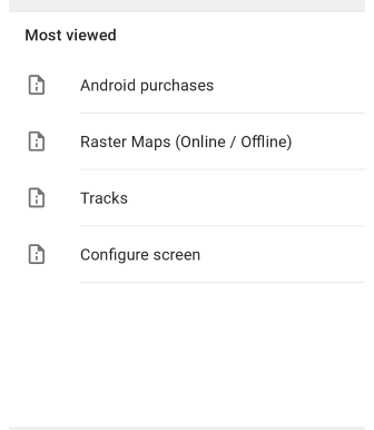 Offline help Android schermafbeelding