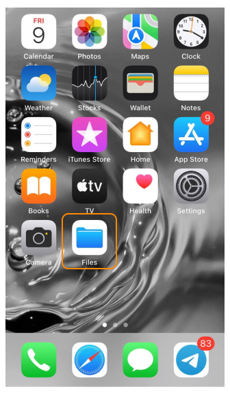 Stuur crash logs iOS 1