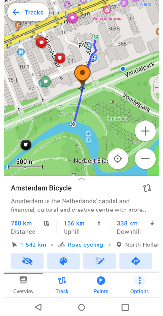Beschrijving en Info Android