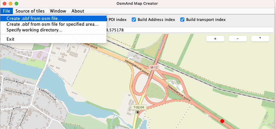 Utwórz mapy wektorowe