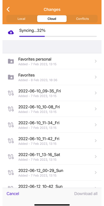 Zmiany w Chmurze OsmAnd