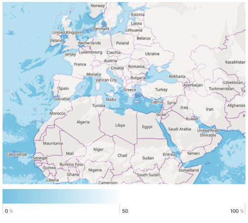 Schemat zachmurzenia